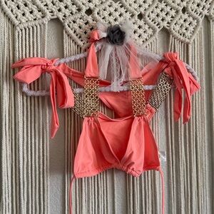 Coral Bikini Set